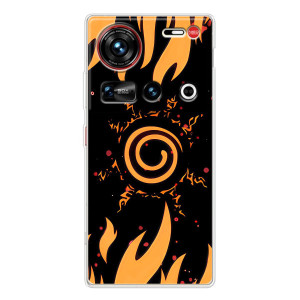 Купить Чехлы на телефон с принтом Anime для ZTE Nubia Z70 Ultra – Солнце Наруто