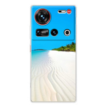 Літній Чохол на ZTE Nubia Z70 Ultra – Море пісок