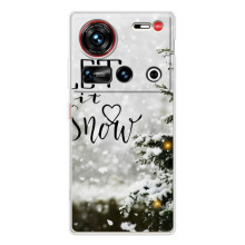 Новогодние, Праздничные Чехлы для ZTE Nubia Z70 Ultra - 2024 год