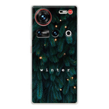 Новогодние, Праздничные Чехлы для ZTE Nubia Z70 Ultra - 2024 год – Winter