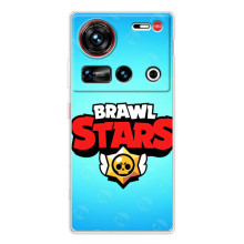 Силиконовый Чехол на ZTE Nubia Z70 Ultra с картинкой Brawl Stars (Бравл Старс)