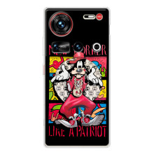 Популярні Чохли з картинками для спорт Нубів З70 Ультра (Мультяшний Волк)