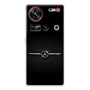 Силиконовый бампер с картинкой машины на ZTE Nubia Z70 Ultra – Mercedes