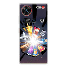 Силіконовий Чохол (атрибутика Клеш Роял) для ZTE Nubia Z70 Ultra (Клани)