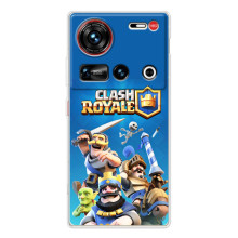 Силіконовий Чохол (атрибутика Клеш Роял) для ZTE Nubia Z70 Ultra (Клеш Король)