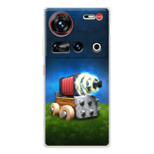 Силіконовий Чохол (атрибутика Клеш Роял) для ZTE Nubia Z70 Ultra (Гармата)