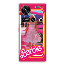 Силіконовый Чохол Барбі фільм на ZTE Nubia Z70 Ultra (Барбі Марго)