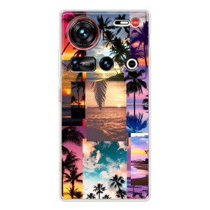 Силиконовый чехол с КАРТИНКАМИ лето для ZTE Nubia Z70 Ultra (AlphaPrint)