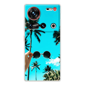 Силиконовый чехол с КАРТИНКАМИ лето для ZTE Nubia Z70 Ultra (AlphaPrint)