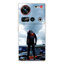 Чехол с прнтом Формула 1 на ZTE Nubia Z70 Ultra – Гонщик 44