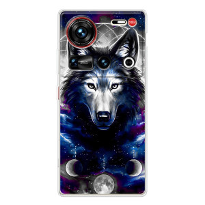 Защитные чехлы для 傳說 ZTE Nubia Z70 Ultra (AlphaPrint) (ХИТ продаж) ВОЛК