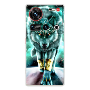 Защитные чехлы для 傳說 ZTE Nubia Z70 Ultra (AlphaPrint) (ХИТ продаж) ВОЛК