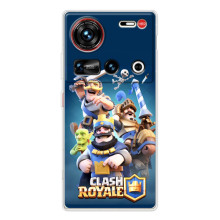 Чохол з героями Клеш Рояль для ZTE Nubia Z70 Ultra (Принц)