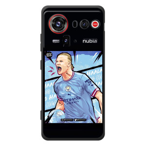 Чехлы с принтом для ZTE nubia Z80 Ultra Футболист – гол Эрлинг Холланд