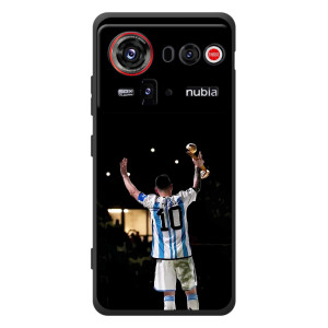 Чехлы Лео Месси Аргентина для ZTE nubia Z80 Ultra (Лео Чемпион)