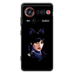Чехлы с принтом Уэнсдей на ZTE nubia Z80 Ultra – Милая Уэнсдей