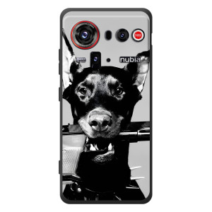 Чехол ДОБЕРМАН для ZTE nubia Z80 Ultra (Опасный доберман)