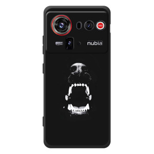 Чехол ДОБЕРМАН для ZTE nubia Z80 Ultra (Пасть добермана)