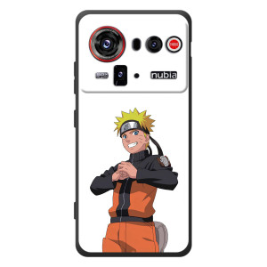 Чехлы с принтом Наруто на ZTE nubia Z80 Ultra (Радосный Наруто)