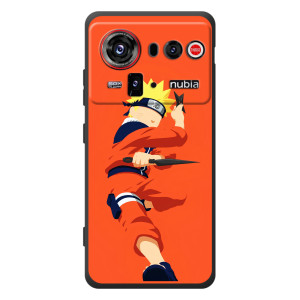 Чехлы с принтом Наруто на ZTE nubia Z80 Ultra (Силуэт Наруто)