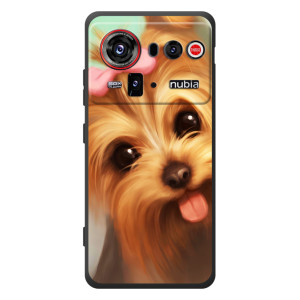 Чехол (ТПУ) Милые собачки для ZTE nubia Z80 Ultra – Йоршенский терьер