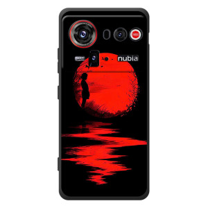 Летний Чехол на ZTE nubia Z80 Ultra – Красный Закат