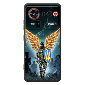 Патріотичний Чохол для ZTE nubia Z80 Ultra (ЗСУ з крильми)