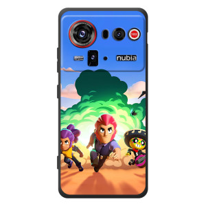 Силіконовый Чохол на ZTE nubia Z80 Ultra з картинкою Brawl Stars (Бравел Старс)