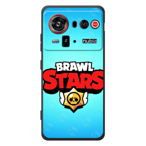 Силіконовый Чохол на ZTE nubia Z80 Ultra з картинкою Brawl Stars (Бравл Старс)