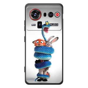 Силиконовый чехол с принтом Зоотрополіс для ZTE nubia Z80 Ultra
