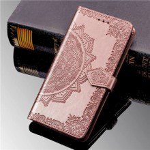 Кожаный чехол (книжка) Art Case с визитницей для ZTE Blade V2020 Smart – Розовый