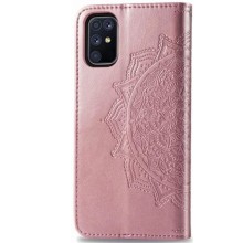 Шкіряний чохол (книжка) Art Case з візитницею для ZTE Blade V2020 Smart – Рожевий