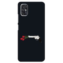 Чехлы (ART) Цветы на ZTE V2020 Smart (VPrint) (Неожиданные цветы)