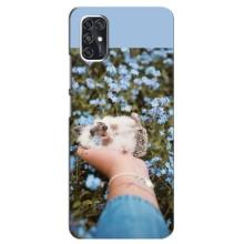 Чехлы с изображением разных животных для ZTE V2020 Smart (Ежик на руках)