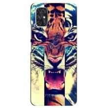 Чехлы с изображением разных животных для ZTE V2020 Smart (Яркий Тигр)