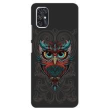 Чехлы с принтом СОВЫ для ZTE V2020 Smart (Сова на сером)