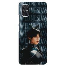 Чехлы с принтом Уэнсдей на ZTE Blade V2020 Smart (Уэнздей с ушками)