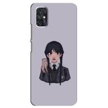 Чехлы с принтом Уэнсдей на ZTE Blade V2020 Smart (Вещь Венсдей)