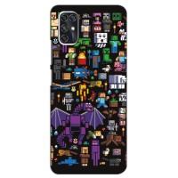 Чехол Майнкрафт для ZTE Blade V2020 Smart (Все персонажи)