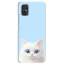 Чехол на тематику: Коты для ZTE Blade V2020 Smart (Белый кот)