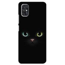 Чехол на тематику: Коты для ZTE Blade V2020 Smart (Черный Котик)