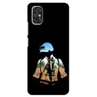 Силиконовый чехол с картинкой "Герой Pubg" на ZTE V2020 Smart (Пубг мен)