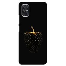 Чехол с изображением  вкусной еды для ZTE V2020 Smart (Чёрная клубника)