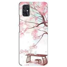 Чехол с принтом САКУРЫ на ZTE V2020 Smart (Чайная церемония)