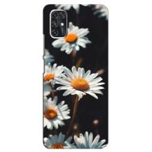 Чехол с ромашками на ZTE V2020 Smart (Белые ромашки)
