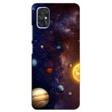 Чохол (ТПУ) з планетами на ZTE V2020 Smart (Космічний вид)