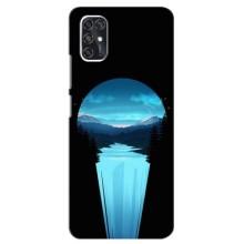 Летний Чехол на ZTE V2020 Smart (Синий Водопад)