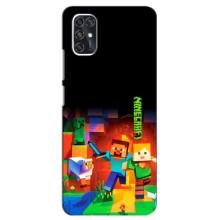 Чехлы для ZTE Blade V2020 Smart (Персонажи Майн Крафт) (Герой Майнкрафт)