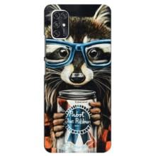 Силіконовий Чохол з Энотами  на ZTE V2020 Smart (Єнот в окулярах)