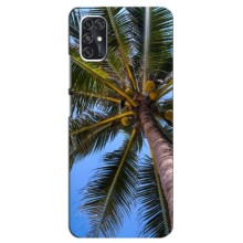 Силиконовый чехол с КАРТИНКАМИ лето для ZTE V2020 Smart (AlphaPrint) (Пальма)